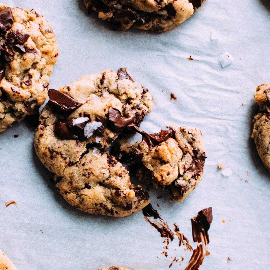 Warm cookies made with our master flavorists